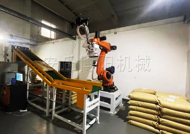 全自動拆垛機(jī)+全自動拆包機(jī)