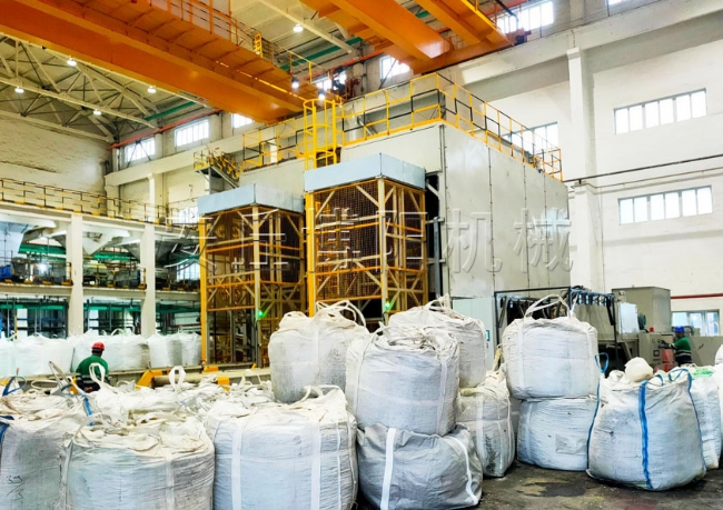 側(cè)切式噸袋拆包機優(yōu)勢、山東智能噸包破袋機